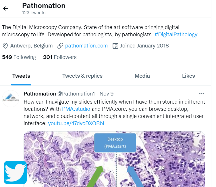 Pathomation on Twitter